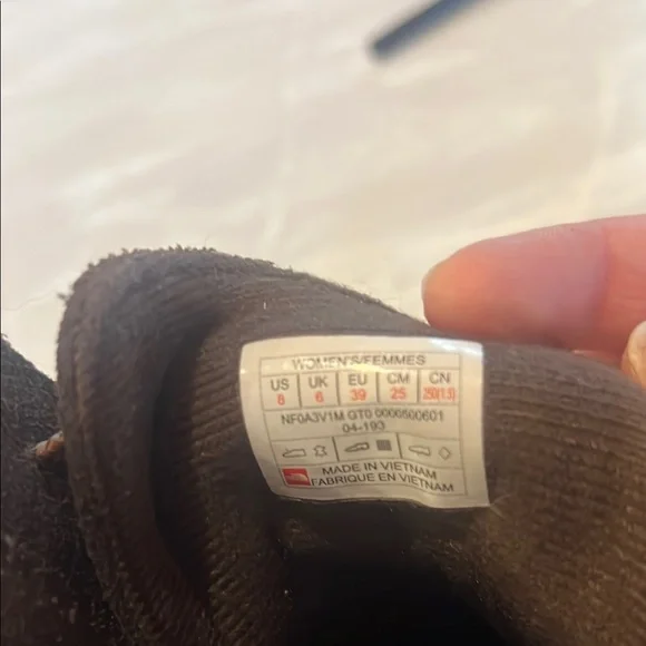 The North Face Brown Lace Up Boots - Picture 3 of 3